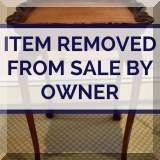 F15. Item removed from sale by owner.